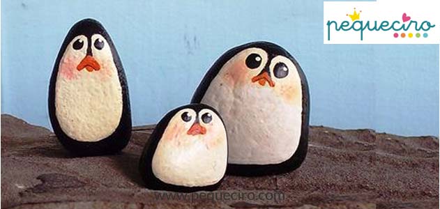 Manualidades con niños Pintar piedras Madrid